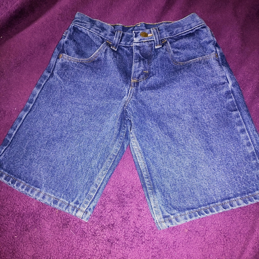 Denium shorts for boys size 8